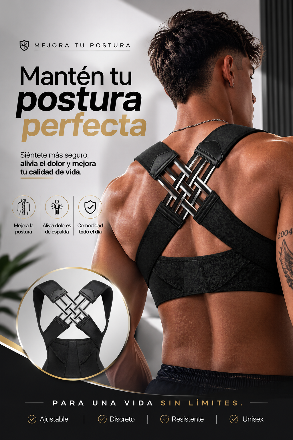 Corrector de postura Flex
