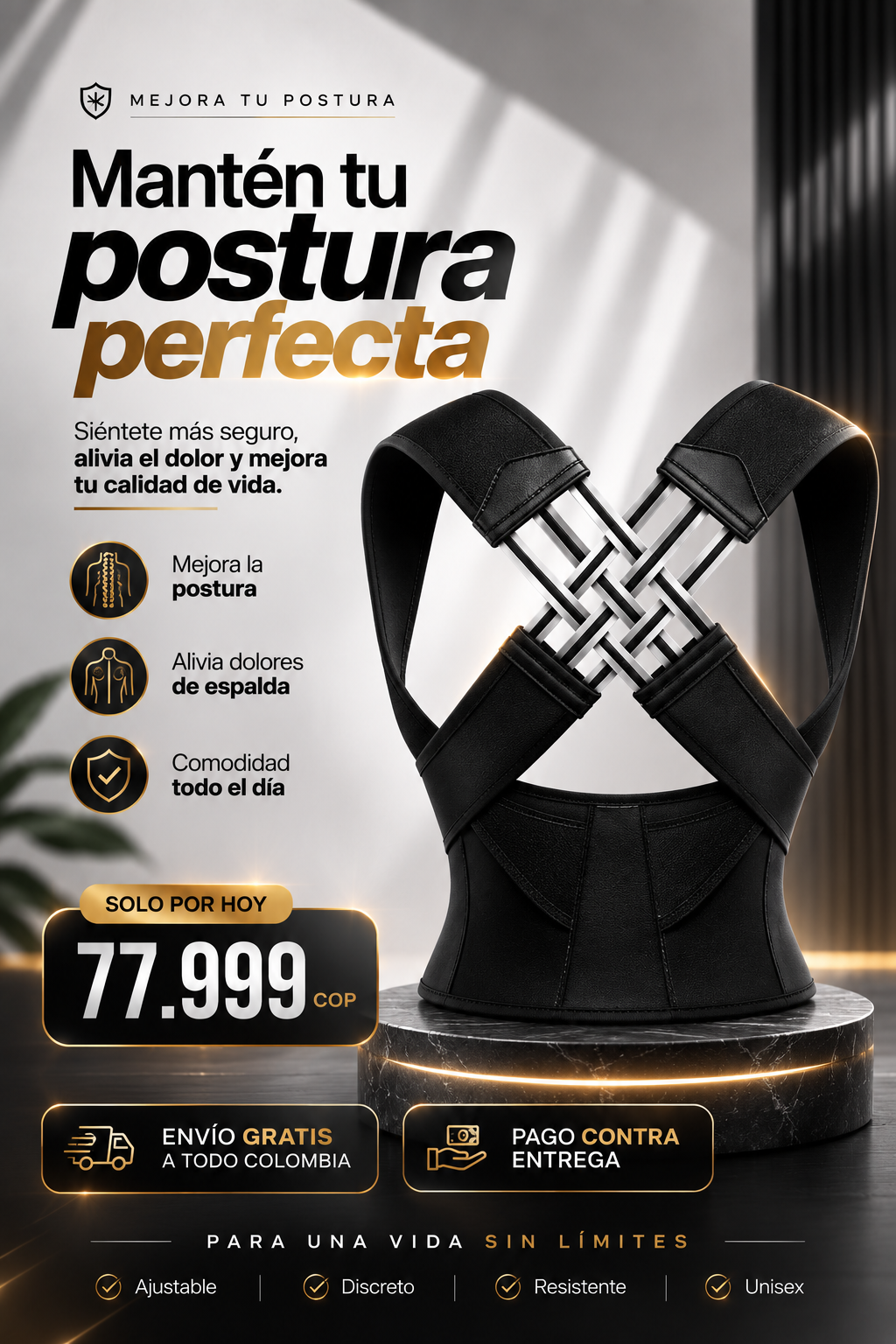 Corrector de postura Flex