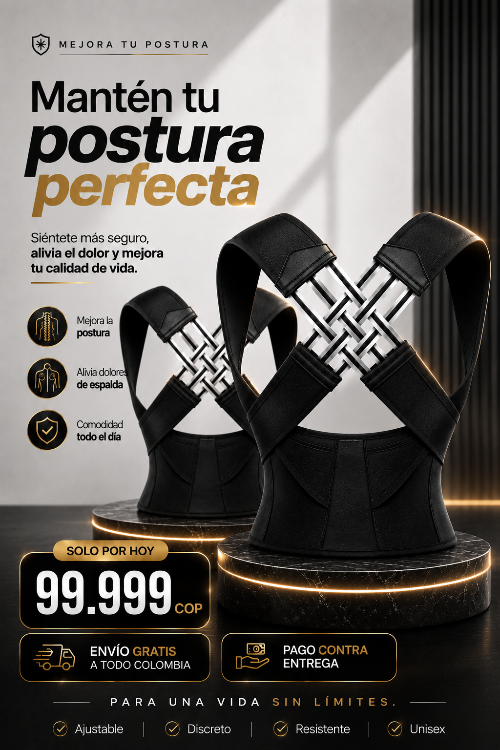 Corrector de postura Flex