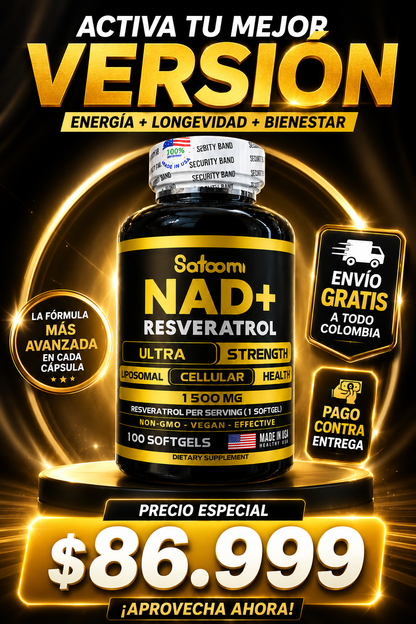 Nad + Resveratrol Satoomi 100caps
