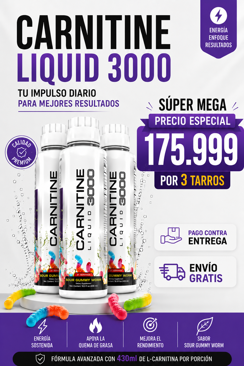 L-Carnitine 3000 430ML