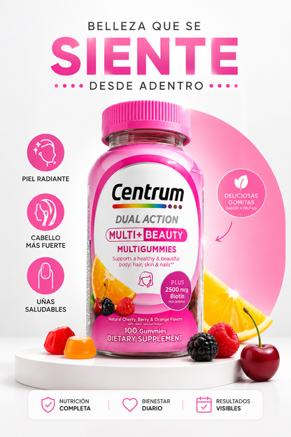 Centrum Dual action 100 gummies